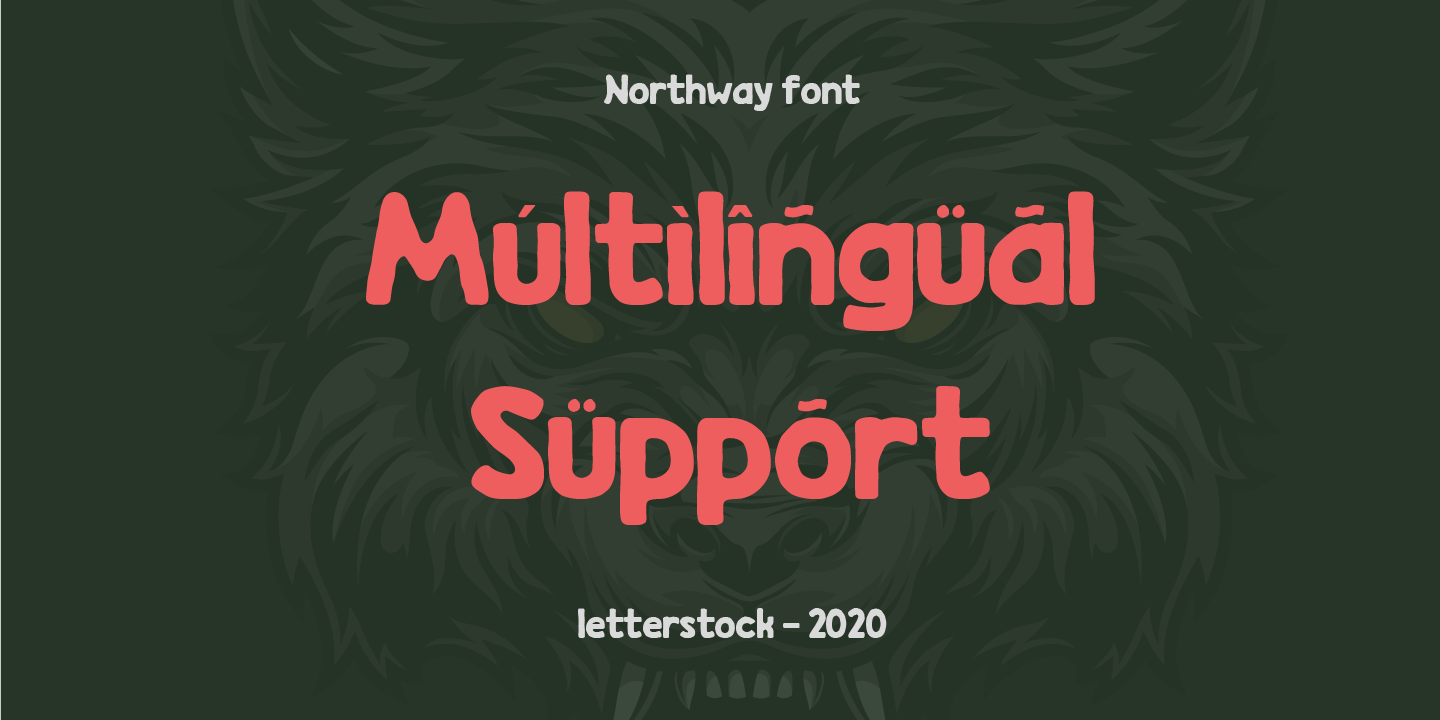 Example font Northway #4